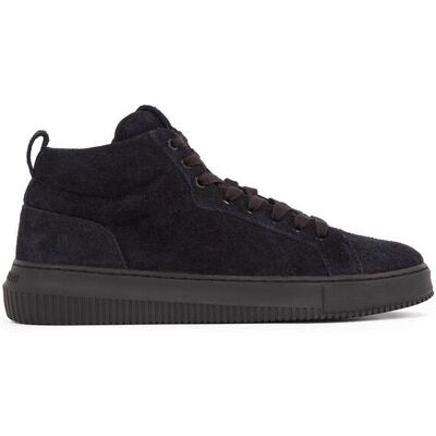 Calvin Klein Jeans Sneakersy zamsz czarny 45 Calvin Klein Jeans Sneakersy zamsz czarny 45