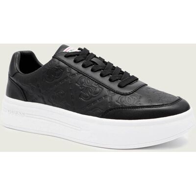 Guess Skórzane sneakersy WINNO 3 czarny 41 Guess Skórzane sneakersy WINNO 3 czarny 41