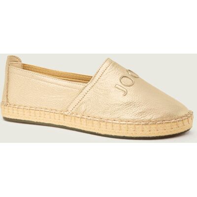 Joop! Skórzane espadryle Lias złoty 36 Joop! Skórzane espadryle Lias złoty 36