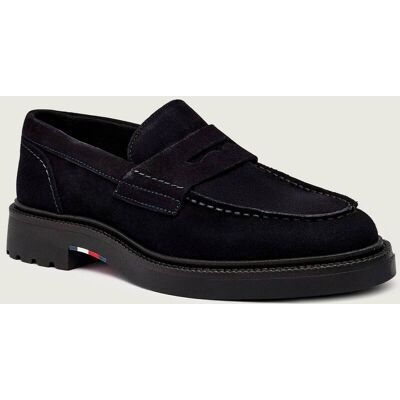 Tommy Hilfiger Loafersy zamsz granatowy 44 Tommy Hilfiger Loafersy zamsz granatowy 44