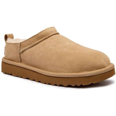 UGG Śniegowce W CLASSIC MICRO zamsz z dodatkiem wełny beżowy 36 UGG Śniegowce W CLASSIC MICRO zamsz z dodatkiem wełny beżowy 36