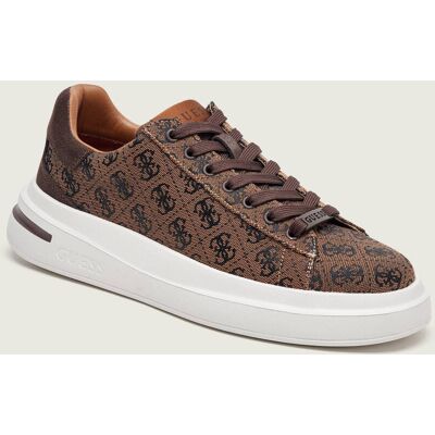 Guess Sneakersy ELBA zamsz brązowy 40 Guess Sneakersy ELBA zamsz brązowy 40
