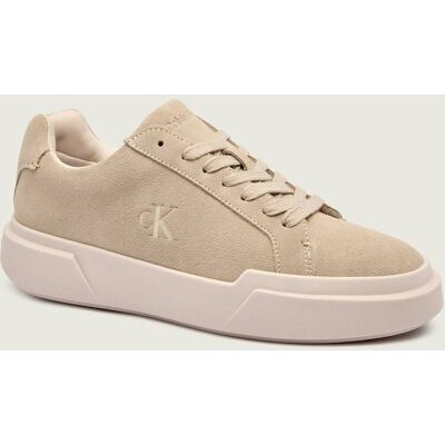 Calvin Klein Sneakersy zamsz beżowy 37 Calvin Klein Sneakersy zamsz beżowy 37