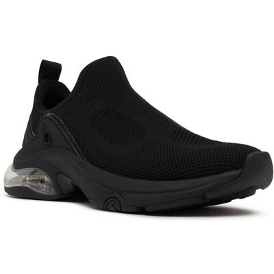 Michael Kors Sneakersy TEXTILE FLOCKED czarny 36 Michael Kors Sneakersy TEXTILE FLOCKED czarny 36