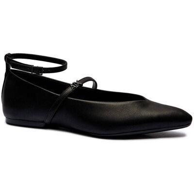 Giorgio Armani Exchange Baleriny Mary Jane czarny 36 Giorgio Armani Exchange Baleriny Mary Jane czarny 36