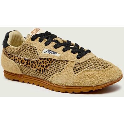 Autry Sneakersy zamsz beżowy 39 Autry Sneakersy zamsz beżowy 39