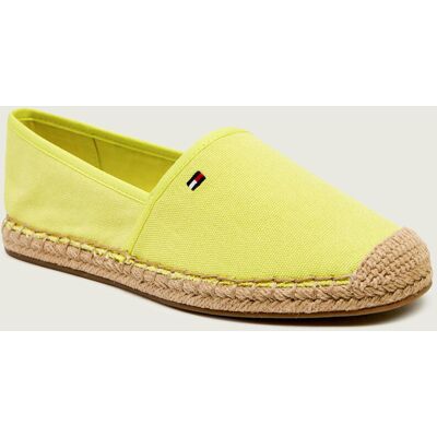 Tommy Hilfiger Espadryle FLAG CANVAS limonkowy 40 Tommy Hilfiger Espadryle FLAG CANVAS limonkowy 40