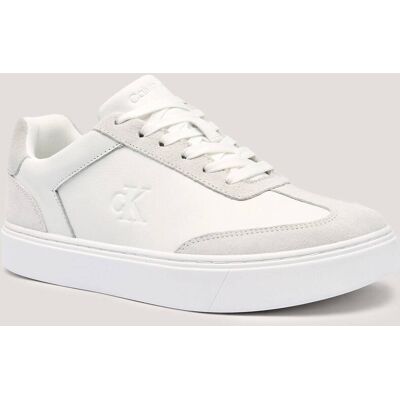 Calvin Klein Skórzane sneakersy CLASSIC biały 42 Calvin Klein Skórzane sneakersy CLASSIC biały 42