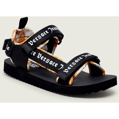 Versace Jeans Couture Sandały FONDO IPANEMA DIS. 34 czarny 42 Versace Jeans Couture Sandały FONDO IPANEMA DIS. 34 czarny 42