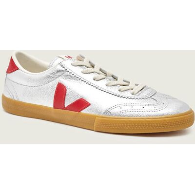 VEJA Skórzane sneakersy VOLLEY O.T. srebrny 44 VEJA Skórzane sneakersy VOLLEY O.T. srebrny 44