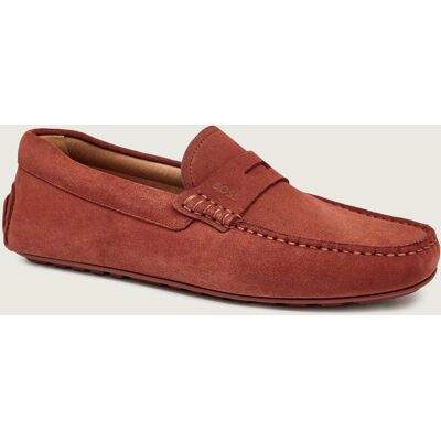 Boss BLACK Mokasyny Noel zamsz miedziany 43 Boss BLACK Mokasyny Noel zamsz miedziany 43