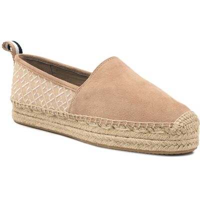 Boss BLACK Espadryle Madeira_Slon zamsz beżowy 40 Boss BLACK Espadryle Madeira_Slon zamsz beżowy 40