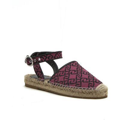 Liu Jo Espadryle VERA 01 z dodatkiem skóry fuksja 38 Liu Jo Espadryle VERA 01 z dodatkiem skóry fuksja 38