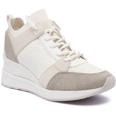 Michael Kors Sneakersy GEORGIE zamsz szary 40 Michael Kors Sneakersy GEORGIE zamsz szary 40