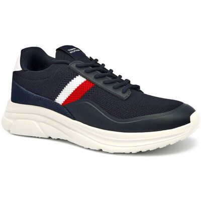 Tommy Hilfiger Sneakersy MODERN RUNNER PREMIUM granatowy 43 Tommy Hilfiger Sneakersy MODERN RUNNER PREMIUM granatowy 43