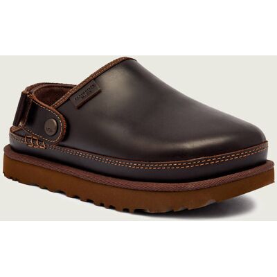UGG Skórzane mule 2w1 W GOLDENSTAR CLOG LTHR REGEN brązowy 36 UGG Skórzane mule 2w1 W GOLDENSTAR CLOG LTHR REGEN brązowy 36