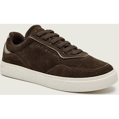 Tommy Hilfiger Sneakersy zamsz brązowy 39 Tommy Hilfiger Sneakersy zamsz brązowy 39