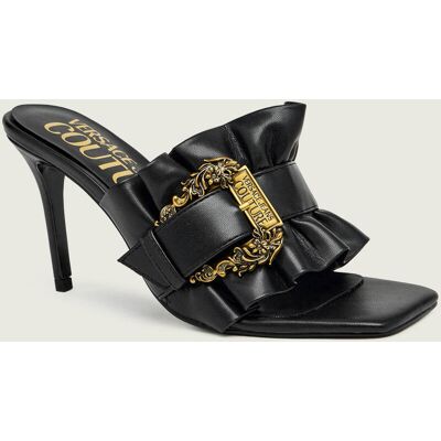 Versace Jeans Couture Klapki na szpilce FONDO EMILY DIS.34 czarny 36 Versace Jeans Couture Klapki na szpilce FONDO EMILY DIS.34 czarny 36