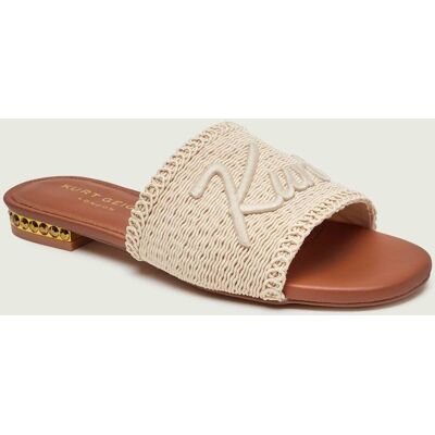Kurt Geiger Klapki KURT beżowy 41 Kurt Geiger Klapki KURT beżowy 41