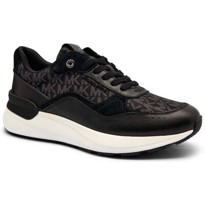 Michael Kors Skórzane sneakersy TREVOR czarny 43 Michael Kors Skórzane sneakersy TREVOR czarny 43