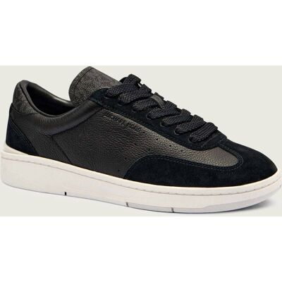 Michael Kors Skórzane sneakersy WILTON czarny 45 Michael Kors Skórzane sneakersy WILTON czarny 45