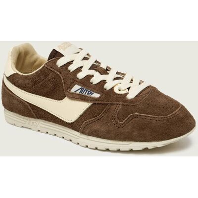 Autry Sneakersy Windspin zamsz brązowy 37 Autry Sneakersy Windspin zamsz brązowy 37