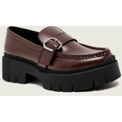 HUGO Loafersy Kris_NewLoafer_BROM brązowy 40 HUGO Loafersy Kris_NewLoafer_BROM brązowy 40