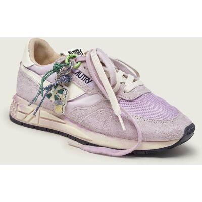 Autry Sneakersy REELWIND zamsz lawendowy 38 Autry Sneakersy REELWIND zamsz lawendowy 38