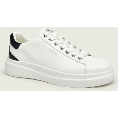 Guess Skórzane sneakersy Elba6 biały 42 Guess Skórzane sneakersy Elba6 biały 42