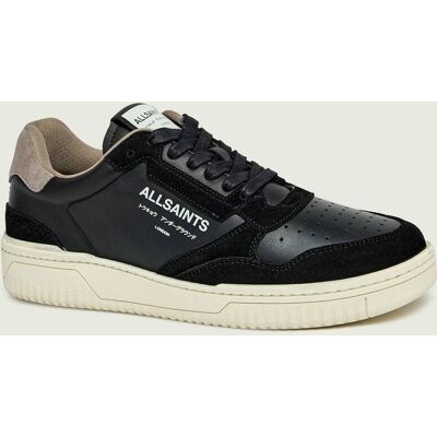 AllSaints Skórzane sneakersy REGAN zamsz czarny 41 AllSaints Skórzane sneakersy REGAN zamsz czarny 41