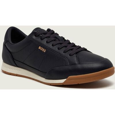 Boss BLACK Skórzane sneakersy Nitan_Lowp_lt granatowy 43 Boss BLACK Skórzane sneakersy Nitan_Lowp_lt granatowy 43