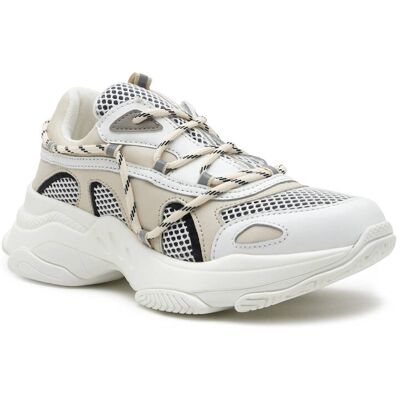 TWINSET Skórzane sneakersy beżowy 39 TWINSET Skórzane sneakersy beżowy 39