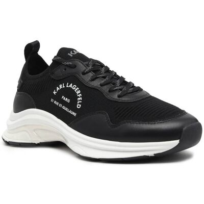 Karl Lagerfeld Sneakersy LUX FINESSE Maison Karl Sock z dodatkiem skóry czarny 44 Karl Lagerfeld Sneakersy LUX FINESSE Maison Karl Sock z dodatkiem skóry czarny 44