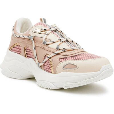 TWINSET Skórzane sneakersy beżowy 36 TWINSET Skórzane sneakersy beżowy 36