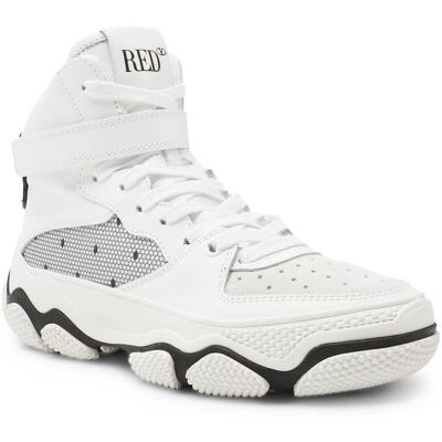 Red Valentino Skórzane sneakersy biały 37 Red Valentino Skórzane sneakersy biały 37