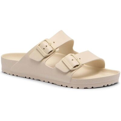 Birkenstock Klapki Arizona EVA ecru 42 Birkenstock Klapki Arizona EVA ecru 42