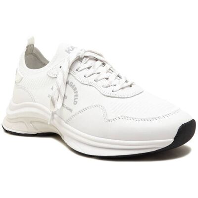 Karl Lagerfeld Sneakersy LUX FINESSE Maison Karl Sock z dodatkiem skóry biały 42 Karl Lagerfeld Sneakersy LUX FINESSE Maison Karl Sock z dodatkiem skóry biały 42