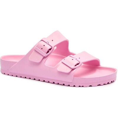 Birkenstock Klapki Arizona EVA regular fit pudrowy róż 43 Birkenstock Klapki Arizona EVA regular fit pudrowy róż 43