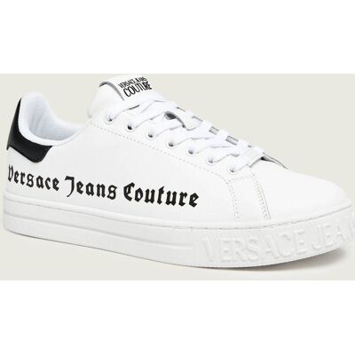Versace Jeans Couture Skórzane sneakersy FONDO COURT 88 DIS. SKC biały 42 Versace Jeans Couture Skórzane sneakersy FONDO COURT 88 DIS. SKC biały 42
