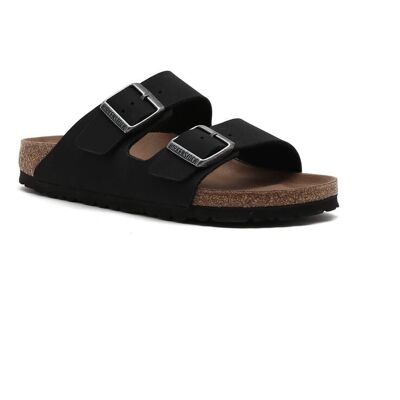 Birkenstock Klapki Arizona BS narrow fit czarny 38 Birkenstock Klapki Arizona BS narrow fit czarny 38