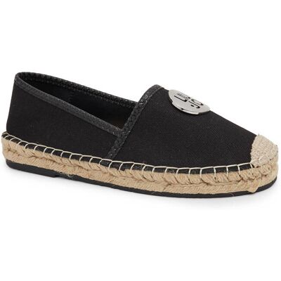 Liu Jo Espadryle VERA 05 z dodatkiem skóry czarny 37 Liu Jo Espadryle VERA 05 z dodatkiem skóry czarny 37