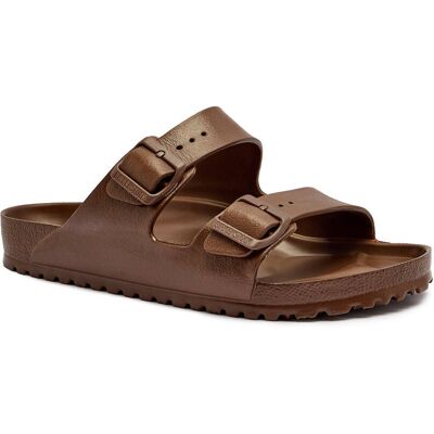 Birkenstock Klapki Arizona EVA regular fit brązowy 44 Birkenstock Klapki Arizona EVA regular fit brązowy 44