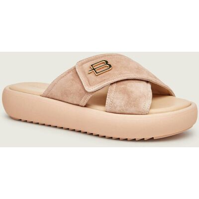 Baldinini Klapki zamsz nude 38 Baldinini Klapki zamsz nude 38