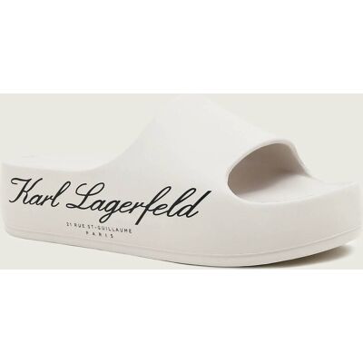 Karl Lagerfeld Klapki KOBO biały 38 Karl Lagerfeld Klapki KOBO biały 38