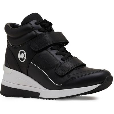 Michael Kors Skórzane sneakersy czarny 41 Michael Kors Skórzane sneakersy czarny 41
