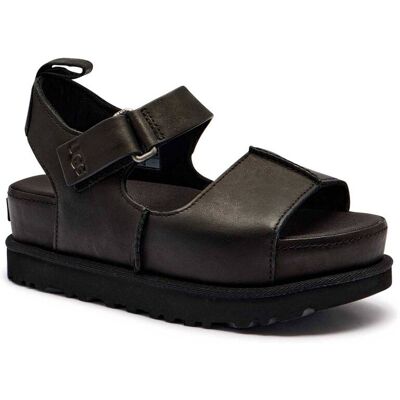 UGG Skórzane sandały W GOLDENSTAR HI czarny 36 UGG Skórzane sandały W GOLDENSTAR HI czarny 36