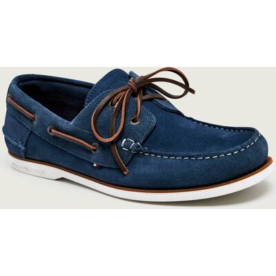 Tommy Hilfiger Mokasyny zamsz niebieski 40 Tommy Hilfiger Mokasyny zamsz niebieski 40