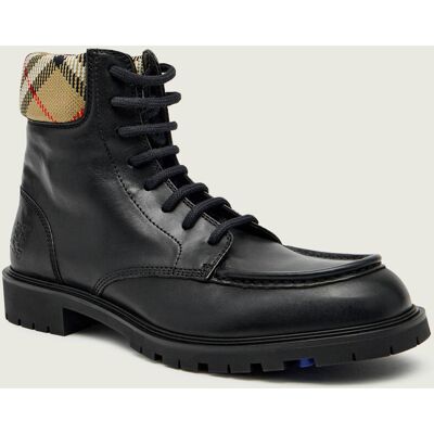 Burberry Skórzane buty wysokie ROGUE czarny 42 Burberry Skórzane buty wysokie ROGUE czarny 42