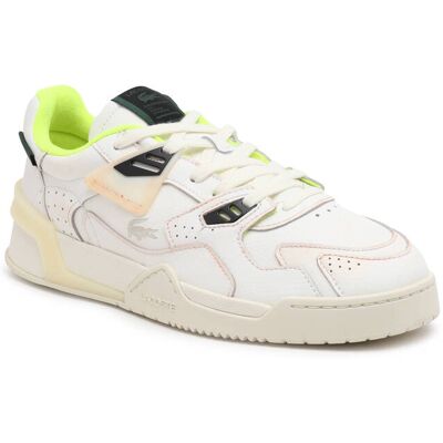 Lacoste Skórzane sneakersy Court biały 41 Lacoste Skórzane sneakersy Court biały 41