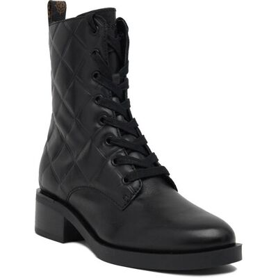 Guess Skórzane botki TAELIN czarny 35 Guess Skórzane botki TAELIN czarny 35